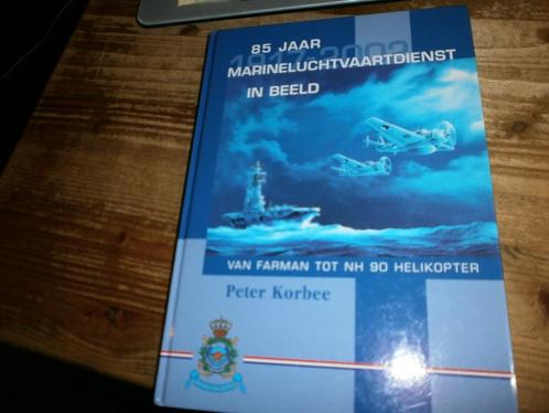 85 jaar marineluchtvaartdienst met bijz fotos vd historie, Boeken, Oorlog en Militair, Zo goed als nieuw, Marine, Ophalen of Verzenden