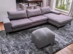 !!ACTIE!! Bruine Montel hoekbank, gratis levering, 250 tot 300 cm, Verzenden, Hoekbank, Metaal