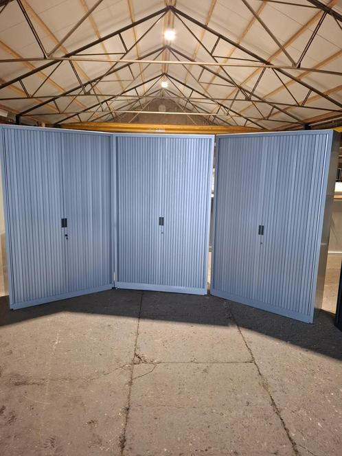 Volledig metalen Aspa roldeurkasten met 4 legborden, Huis en Inrichting, Kasten | Roldeurkasten en Archiefkasten, Gebruikt, 150 tot 200 cm