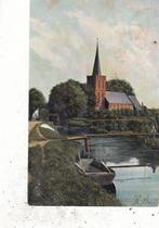 Kortenhoef-Gezicht op Kortenhoef 1904, Verzenden, Voor 1920, Gelopen, Noord-Holland