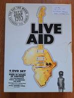 Live Aid, 4dvd set: The Collection., Ophalen of Verzenden, Gebruikt, Poprock