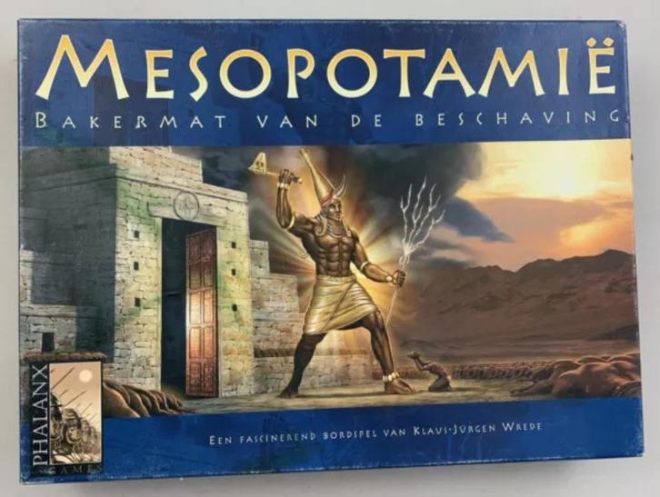 Mesopotamië bordspel Phalanx 2005 compleet spel, Hobby en Vrije tijd, Gezelschapsspellen | Bordspellen, Zo goed als nieuw, Verzenden