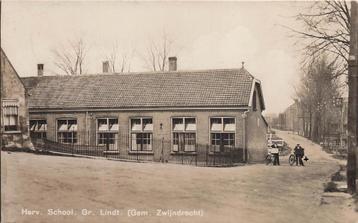 JK343 Zwijndrecht Herv School Gr Lindt 1938 beschikbaar voor biedingen