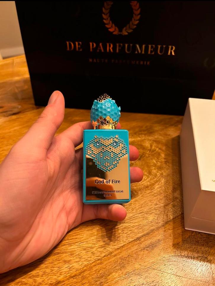 God of Fire by Stéphane Humbert Lucas 777 Samples / Decants, Sieraden, Tassen en Uiterlijk, Uiterlijk | Parfum, Verzenden