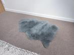 schapenvacht kleed blauw/grijs, Ophalen, Minder dan 50 cm, Grijs, 50 tot 100 cm