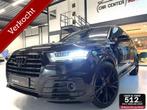 Audi Q7 3.0 TDI quattro S-Line 7p/ 360 Cam/ HuD/ 22 inch/ Bo, Automaat, Met garantie (alle), 7 stoelen, Zwart
