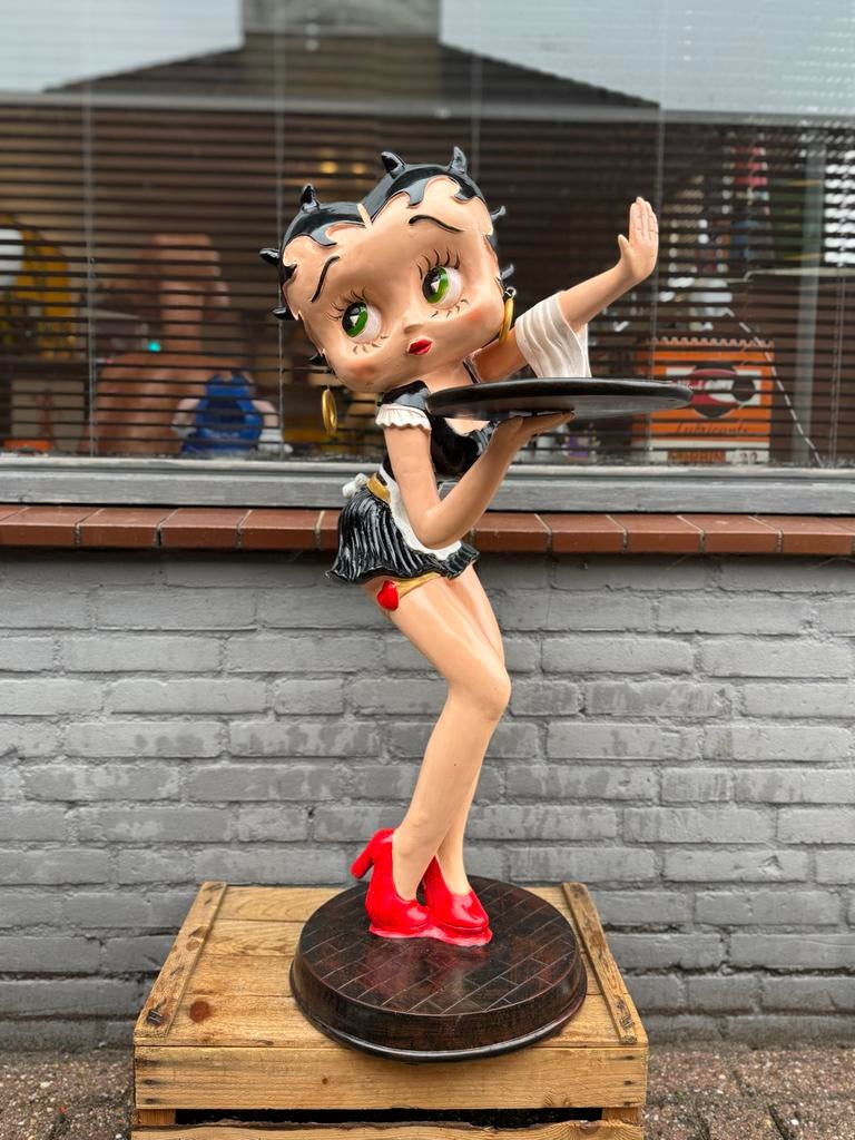 Groot Betty Boop Beeld - Decoratie, Ophalen, Gebruikt, Overige typen