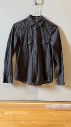denim blouse Zara, Kleding | Dames, Blouses en Tunieken, Verzenden, Zara, Maat 34 (XS) of kleiner, Grijs