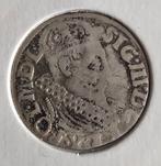 #33. 3 grosze 1621. Mennica Kraków., Postzegels en Munten, Ophalen of Verzenden, Polen, Losse munt, Zilver