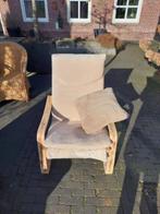IKEA Fauteuil - Opgeknapt, Ophalen, Zo goed als nieuw, Hout