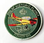 MISDRUK FOKKER S11 Historical Flight RNLAF vlb Gilze-Rijen, Ophalen of Verzenden, Luchtmacht, Nederland, Embleem of Badge
