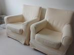 2 Ikea Ektorp fauteuils, Huis en Inrichting, Fauteuils, Ophalen, Gebruikt, 75 tot 100 cm