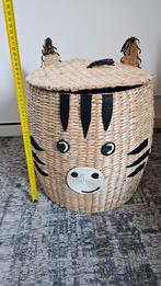 Leuke rieten opbergmand met deksel., Kinderen en Baby's, Ophalen of Verzenden, Zo goed als nieuw, Overige typen