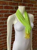 Mooie groene Sjaal Scarf, Kleding | Dames, Gedragen, Ophalen of Verzenden, Sjaal