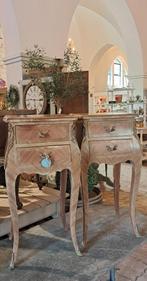 2 prachtige antieke oude franse nachtkastjes IL Fienile, Gebruikt, Info@ilfienile.nl., Hoofdstraat 15, Ophalen of Verzenden