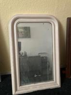 Vintage spiegel met houten lijst, 40x60 cm, Ophalen, Minder dan 50 cm, Gebruikt, Minder dan 100 cm