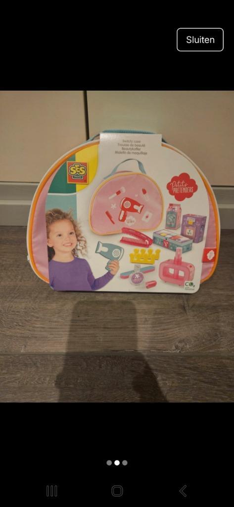 Speelset beautycase, Kinderen en Baby's, Speelgoed | Educatief en Creatief, Nieuw, Ontdekken, Ophalen of Verzenden