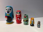 Schattige Dieren Nesting Dolls / Matroesjka Poppetjes Set, Ophalen of Verzenden, Zo goed als nieuw