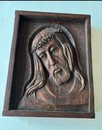 Houtsnijwerk Christus Jezus, religie, Antiek en Kunst, Kunst | Beelden en Houtsnijwerken, Ophalen of Verzenden