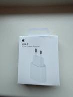 Originele iphone snellader USB-C adapter 20 Watt, Telecommunicatie, Mobiele telefoons | Telefoon-opladers, Ophalen of Verzenden