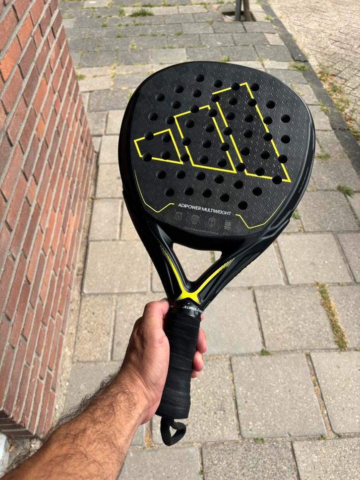 Adidas Adipower Multiweight padel racket, Sport en Fitness, Padel, Zo goed als nieuw, Padelracket, Ophalen of Verzenden