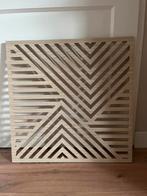 Decoratief Houten Paneel 60x60, Ophalen of Verzenden, Nieuw
