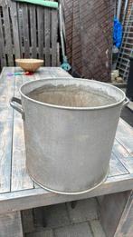 Grote zinken pan ketel zink, Ophalen of Verzenden