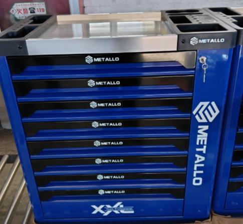 Metallo Gereedschapwagen met  8 lades vanaf €375     €360, Doe-het-zelf en Verbouw, Gereedschapskisten, Nieuw, Gevuld, Ophalen