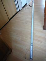 hanglamp met 2 tl buizen van 36W, lengte 320 cm., grijs, Huis en Inrichting, Lampen | Hanglampen, Ophalen, Gebruikt, 75 cm of meer