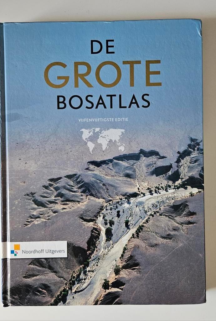 De Grote Bosatlas, Boeken, Atlassen en Landkaarten, Zo goed als nieuw, Bosatlas, Wereld, 2000 tot heden, Ophalen of Verzenden
