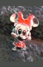 Zilveren Pandora bedels Minnie Mouse poppetjes, Verzenden, Nieuw, Zilver, Zilver