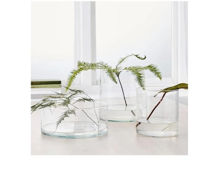 ikea cylinder vazen set van 3 Collectors item, Huis en Inrichting, Woonaccessoires | Vazen, Zo goed als nieuw, Overige kleuren