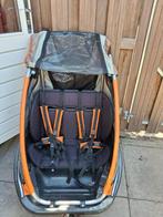 kidcar confort de luxe, fietskar kinderen, Fietsen en Brommers, Fietsaccessoires | Aanhangers en Karren, Ophalen, Gebruikt, Kinderkar