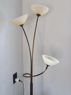 Staande schemerlamp met bijpassende hanglamp, Ophalen, Zo goed als nieuw