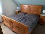 Vintage antiek lits jumeaux bed, Gebruikt, Ophalen, Tweepersoons