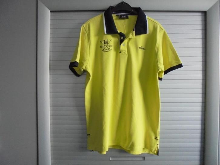 polo shirt Hv Society geel maat L, Kleding | Heren, Polo's, Zo goed als nieuw, Maat 52/54 (L), Geel, Ophalen of Verzenden