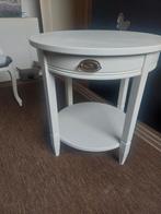 Bijzet tafeltje, Huis en Inrichting, Tafels | Bijzettafels, Ophalen, Gebruikt, Rond, 45 tot 60 cm