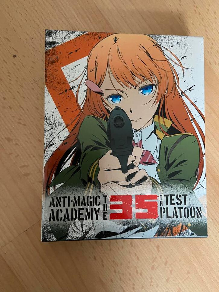 Anti-Magic Academy 35th Test Platoon Collector Box Compleet!, Cd's en Dvd's, Blu-ray, Zo goed als nieuw, Ophalen of Verzenden
