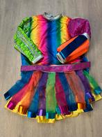Zelfgemaakt compleet carnavalspak neon, Carnaval, Maat 46/48 (XL) of groter, Ophalen of Verzenden, Kleding