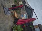 Zweefparasol als nieuw, Ophalen, Kantelbaar, 2 tot 3 meter, Zweefparasol