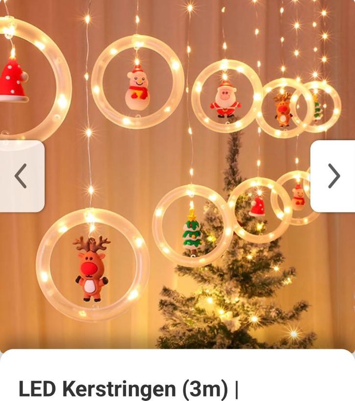 Led kerstringen nieuw in doos, Diversen, Kerst, Nieuw, Ophalen of Verzenden
