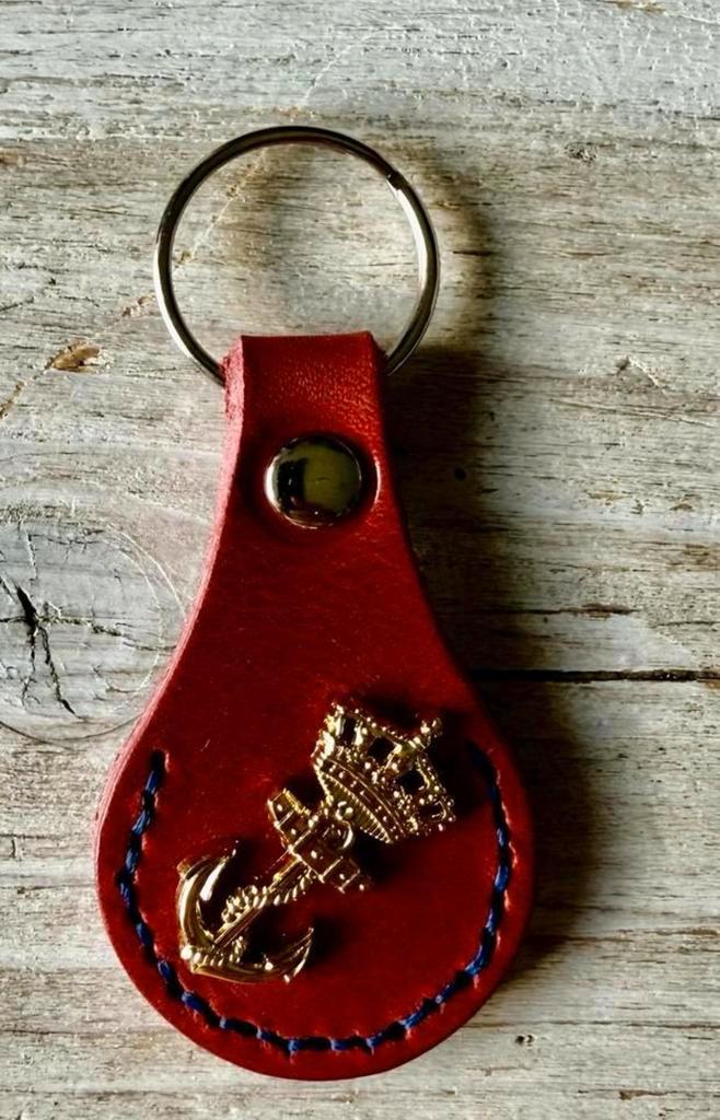 Kon. Marine Unieke Originele Sleutelhanger, Verzamelen, Militaria | Algemeen, Marine, Embleem of Badge, Nederland, Ophalen of Verzenden