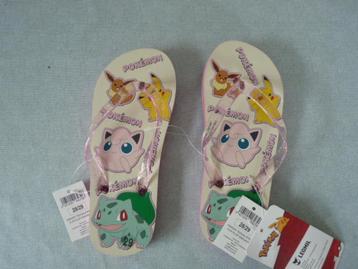 roze Pokemon kinder teen badslippers met Pokemon  Nieuw 28 beschikbaar voor biedingen
