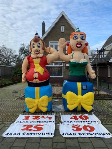 naast de jarige Jet nu ook de jarige Job te huur 3,5 m hoog beschikbaar voor biedingen