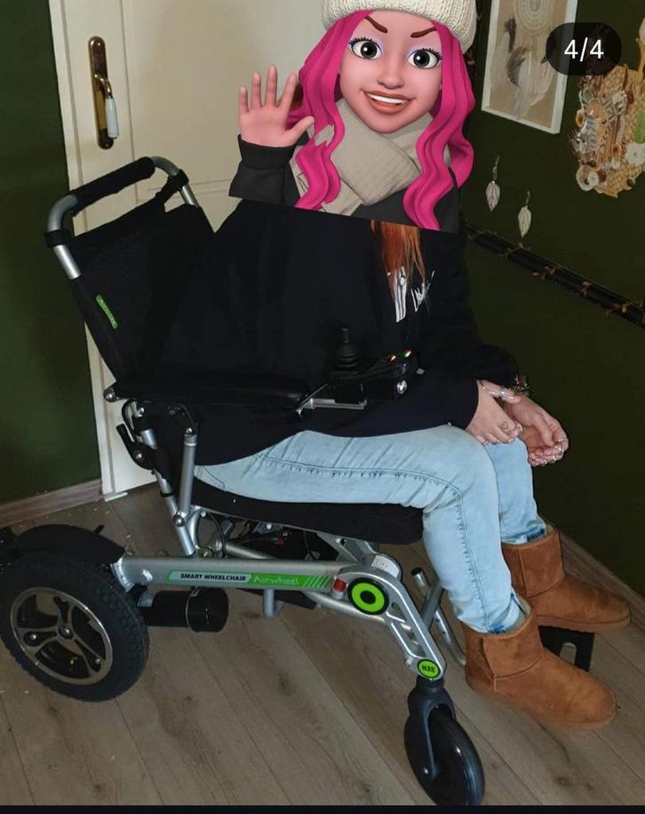 Airwheel elektrische rolstoel, Diversen, Rolstoelen, Zo goed als nieuw, Elektrische rolstoel, Ophalen