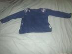 Blauw shirtje wit/zilveren borduursels schouders Noppies 62, Meisje, Ophalen of Verzenden, Zo goed als nieuw, Noppies