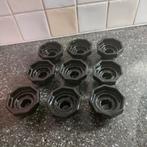 Arcoroc Octime kandelaars, Antiek en Kunst, Ophalen of Verzenden, Glas