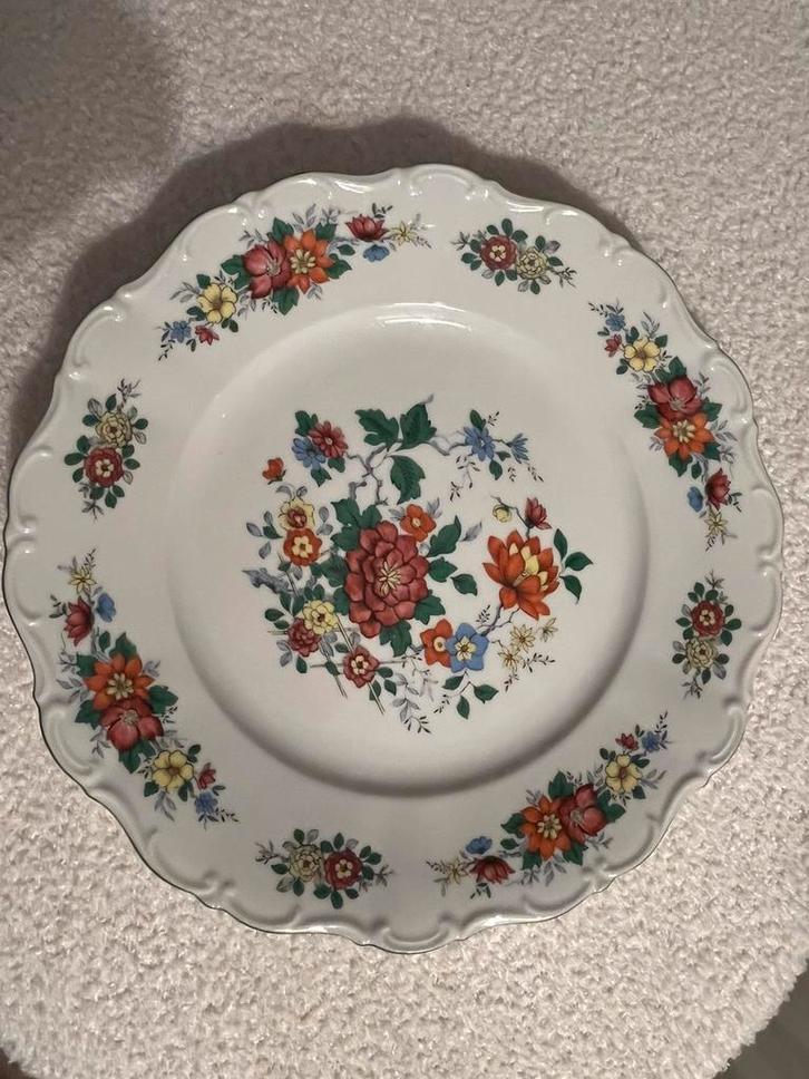 Vintage Seltmann Weiden Bavaria West-Germany diner bord 26CM, Antiek en Kunst, Antiek | Servies los, Ophalen of Verzenden
