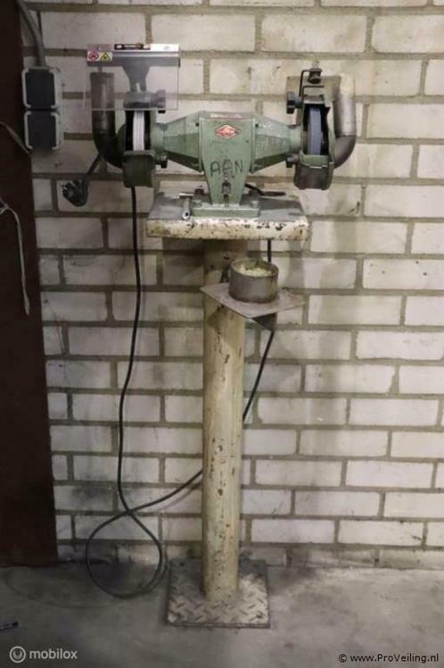 Online Veiling: VSF slijpmachine op standaard, Doe-het-zelf en Verbouw, Gereedschap | Slijpmachines, Gebruikt