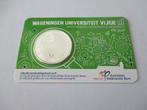 Coincard het Wageningen universiteit vijfje 2018, Ophalen of Verzenden, Koningin Beatrix, Euro's, Setje